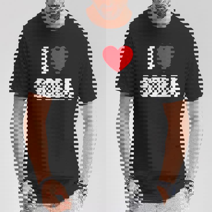 蕎麦大好き Tシャツ 面白い贈り物