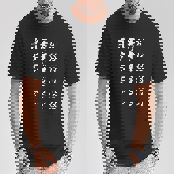 視力検査 ポメラニアン ポメラニアン好き 愛犬家 犬が好き 犬の飼い主 ポメラニアンの飼い主 犬好き Tシャツ 面白い贈り物