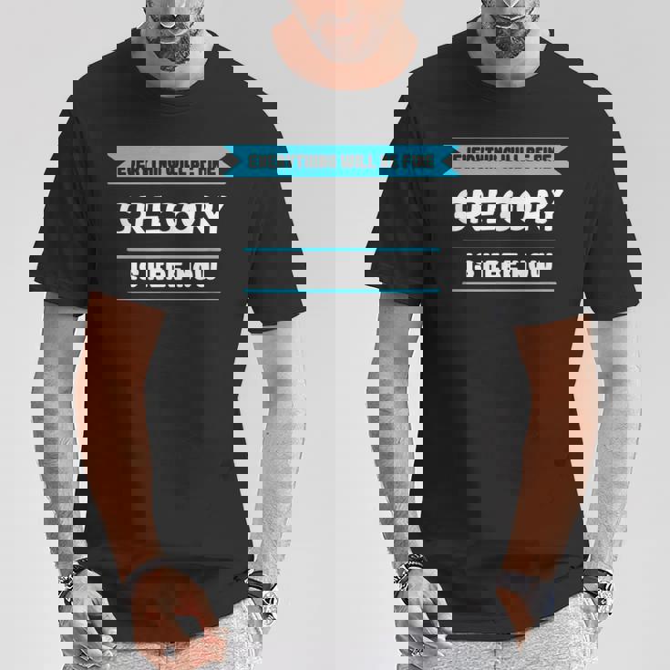 誇り高いグレゴリーのためのグレゴリー名言 Tシャツ 面白い贈り物