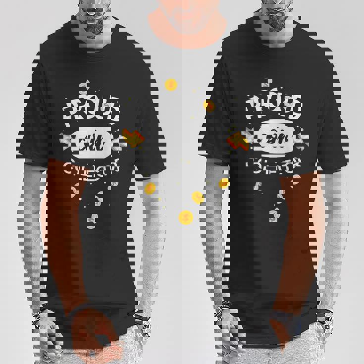 誇り高きコインコレクター Tシャツ 面白い贈り物