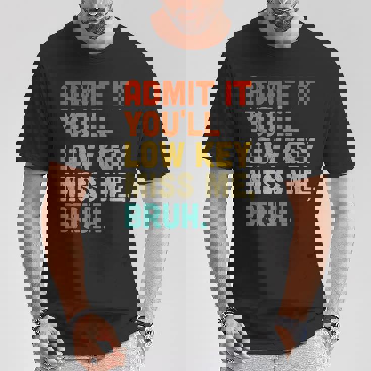 認めてくれよ控えめなミス・ミー・ブラッシュ・ファニー・ブラシ・ティーチャー Tシャツ 面白い贈り物