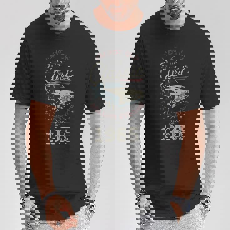 誕生日 1965年生まれ 60歳 クラシックカー Tシャツ 面白い贈り物