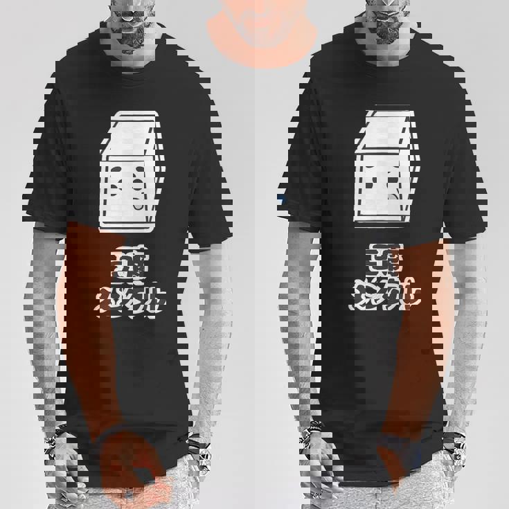 豆腐メンタル（とうふ）【変なデザイン屋さん】キャラクター ゆるくて かわいい 面白い イラスト Tシャツ 面白い贈り物