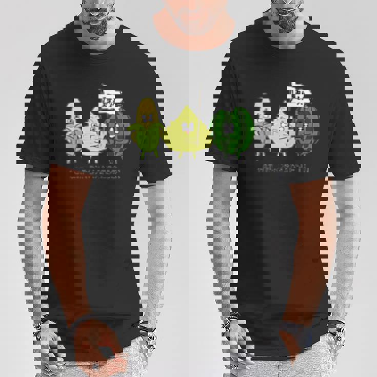 豊作 野菜 畑 農作業 農家 ロマネスコ Tシャツ 面白い贈り物