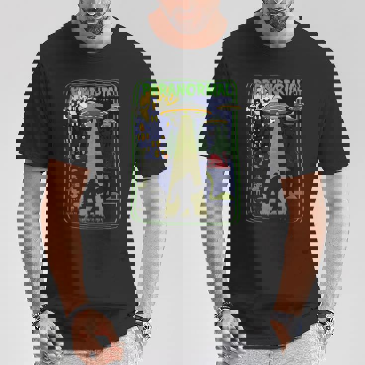 超常現象 ビッグフット ネス湖 Mothman Aliens Cryptid Tシャツ 面白い贈り物