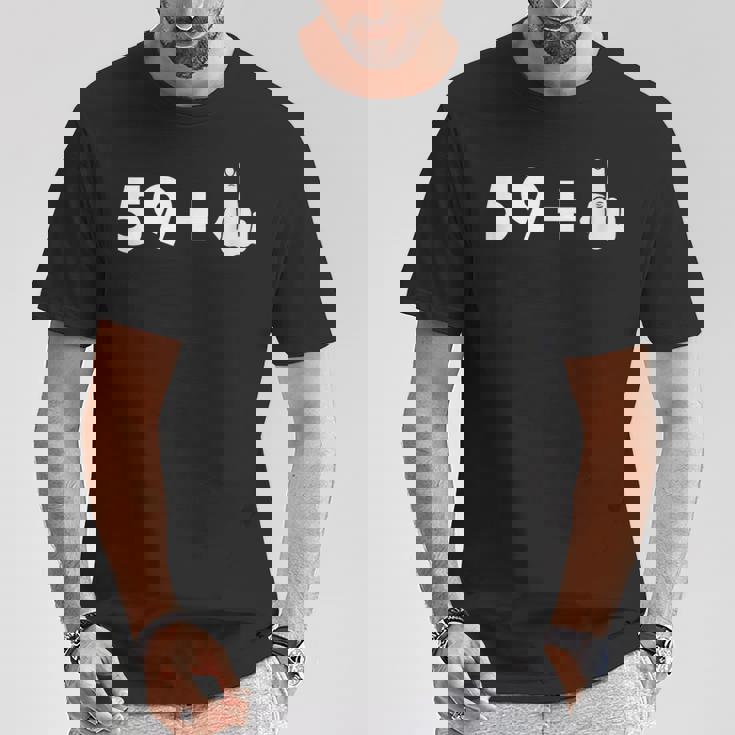 還暦 還暦祝い 面白いtシャツ 60歳 ミドルフィンガー メンズ 男性 おもしろ 面白い 服 父の日 ネタ Tシャツ 面白い贈り物