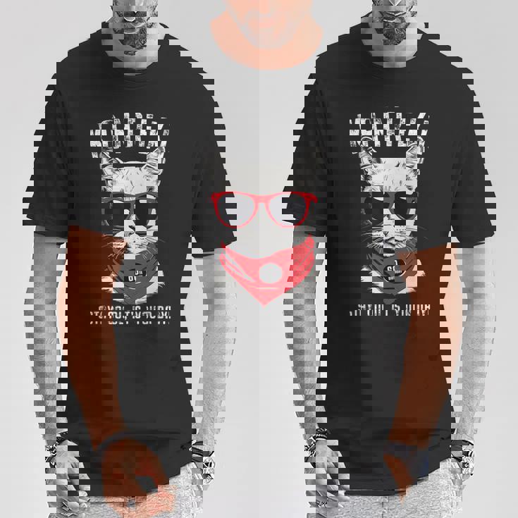 還暦祝い ねこ サングラス 父 男性 女性 母 猫好き 還暦 お祝い 60歳 おもしろ おもろい かっこいい Tシャツ 面白い贈り物