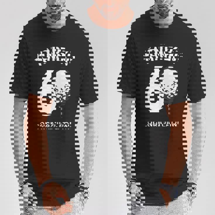 還暦祝い ゴルフ好き 父 男性 父の日 おしゃれ ゴルフ 60歳 誕生日 Tシャツ 面白い贈り物