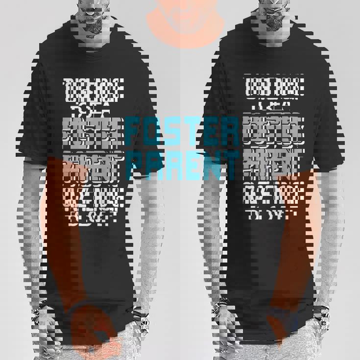 里親になるには十分な強さと情熱 Tシャツ 面白い贈り物