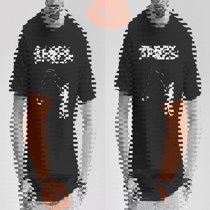 釣りおじさん 川釣り 海釣り 釣り初心者 河釣り 趣味 釣り好き 釣り経験者 釣り 趣味釣り おもしろ ネタ Tシャツ 面白い贈り物