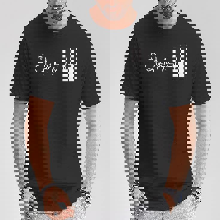 面白い ピアノ 音楽 ピアノ ギフト ピアニスト Tシャツ 面白い贈り物