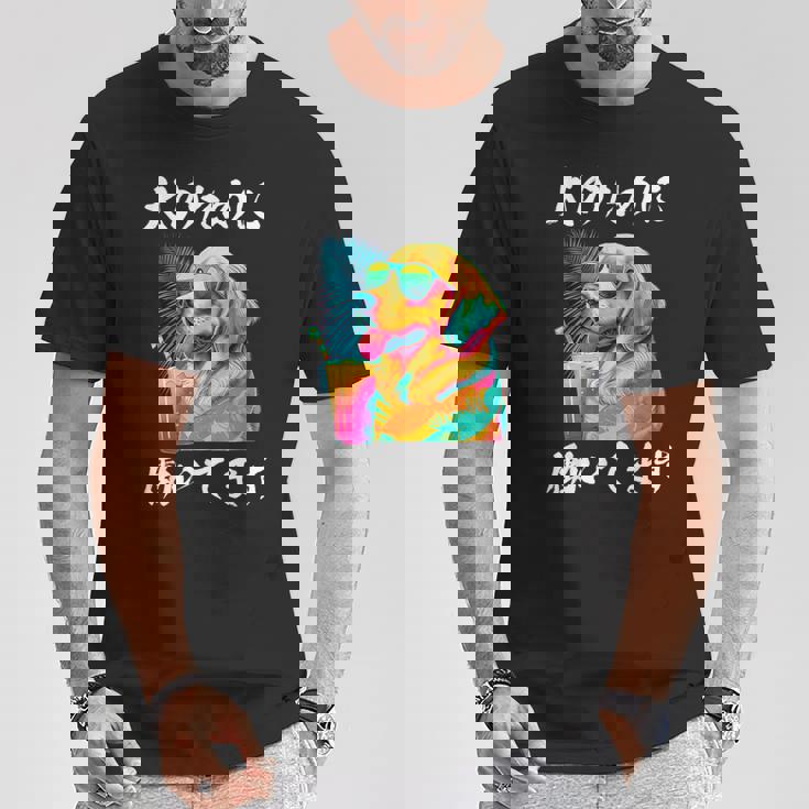 面白いtシャツ ゴールデンレトリバー イヌ わんこ メンズ 犬好き グッズ おもしろ 面白い 服 ネタ Tシャツ 面白い贈り物