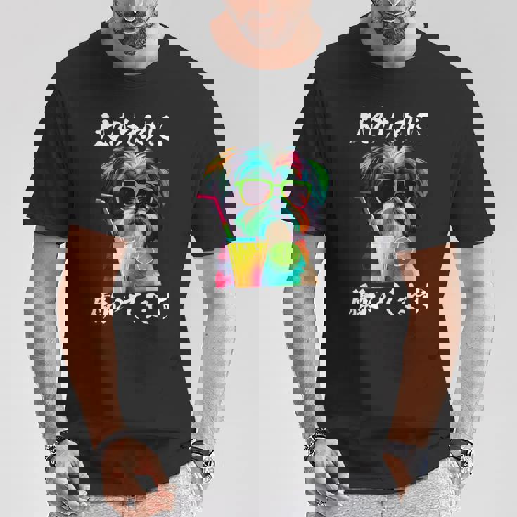 面白いtシャツ シーズー イヌ わんこ メンズ 犬好き グッズ おもしろ 面白い 服 ネタ わんこ Tシャツ 面白い贈り物