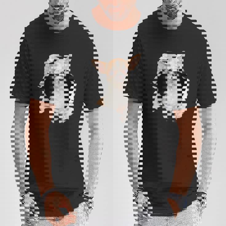 面白いtシャツ チワワ 犬 イヌ わんこ メンズ 犬好き グッズ かわいい おもしろ 面白い 服 ネタ Tシャツ 面白い贈り物