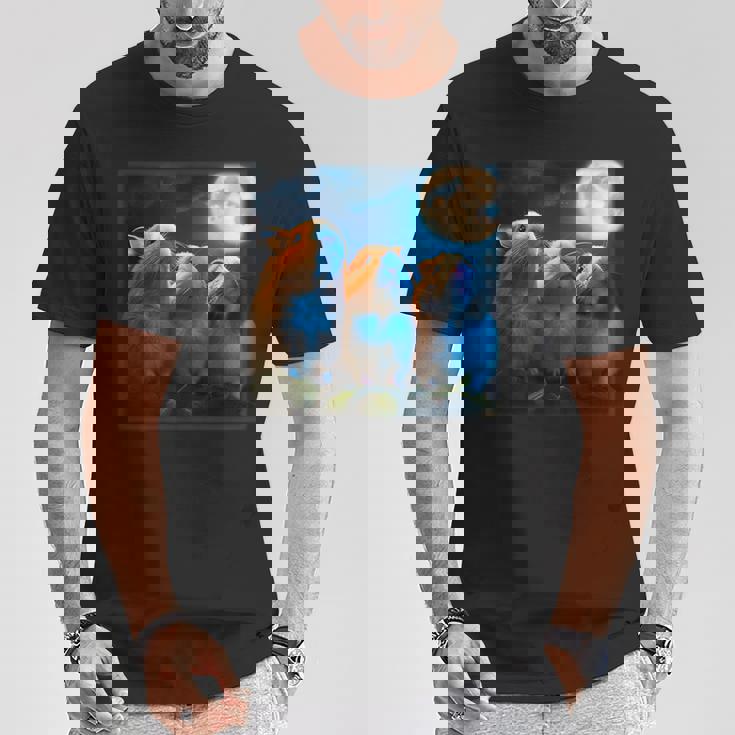 面白いtシャツ モルモット おもしろ 動物 かわいい メンズ グッズ 面白い 服 ネタ 子供 キッズ 雑貨 Tシャツ 面白い贈り物