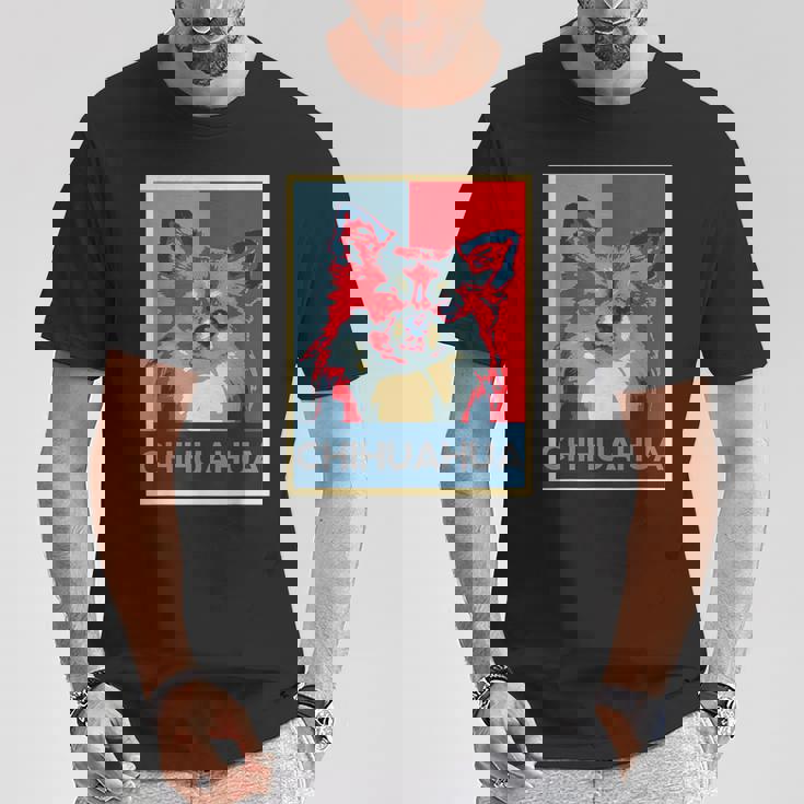 面白いtシャツ 犬 チワワ わんこ メンズ レディース オリジナル おもしろ グッズ 面白い 夏 服 ネタ Tシャツ 面白い贈り物