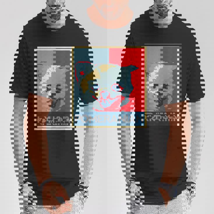 面白いtシャツ 犬 ポメラニアン わんこ メンズ レディース オリジナル おもしろ グッズ 夏 服 ネタ Tシャツ 面白い贈り物