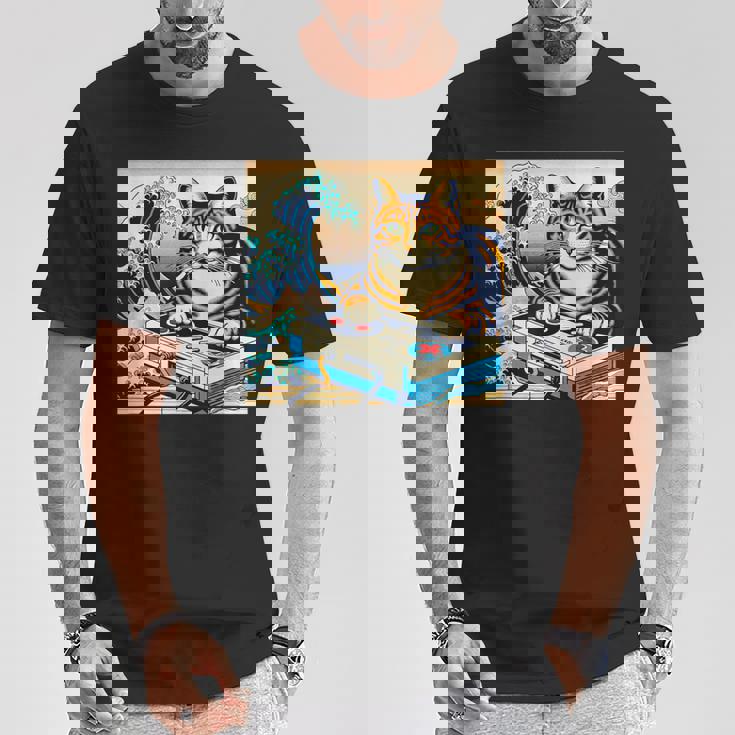 面白いtシャツ 猫 ネコ ゲーム ゲーマー メンズ 猫好き グッズ おもしろ 面白い 服 ネタ 猫の下僕 Tシャツ 面白い贈り物