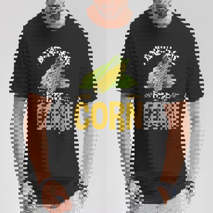 面白いとうもろこし野菜 とうもろこし Tシャツ 面白い贈り物