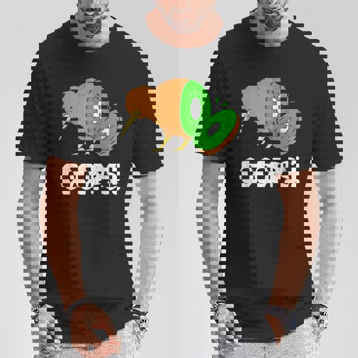 面白いキウイフルーツ キウイ鳥 Tシャツ 面白い贈り物