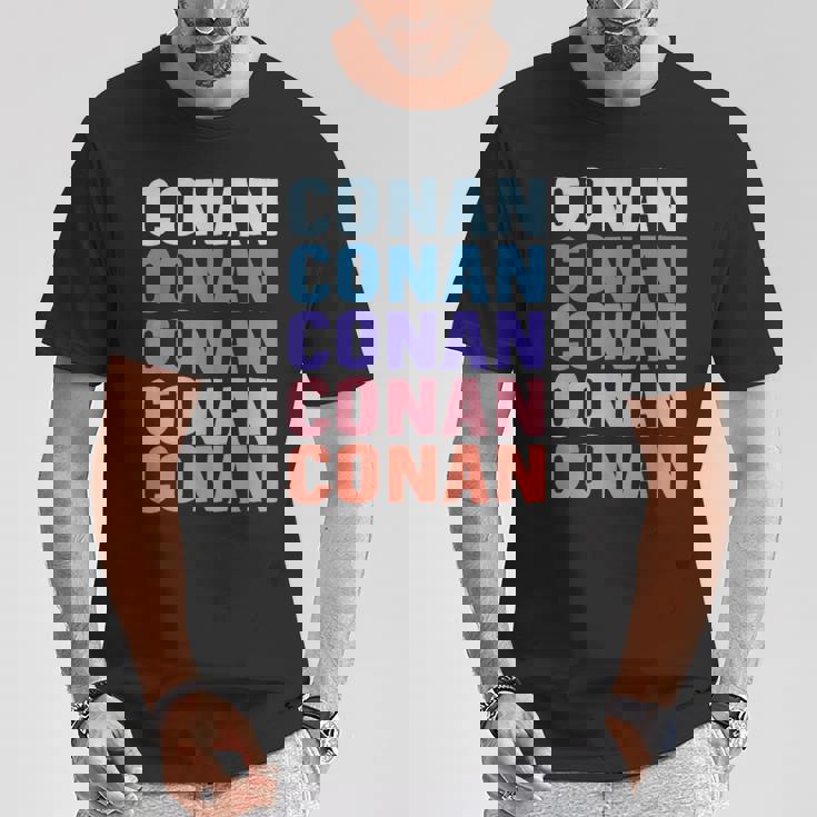 面白いギフト名 コナン 名入れ名 Tシャツ 面白い贈り物