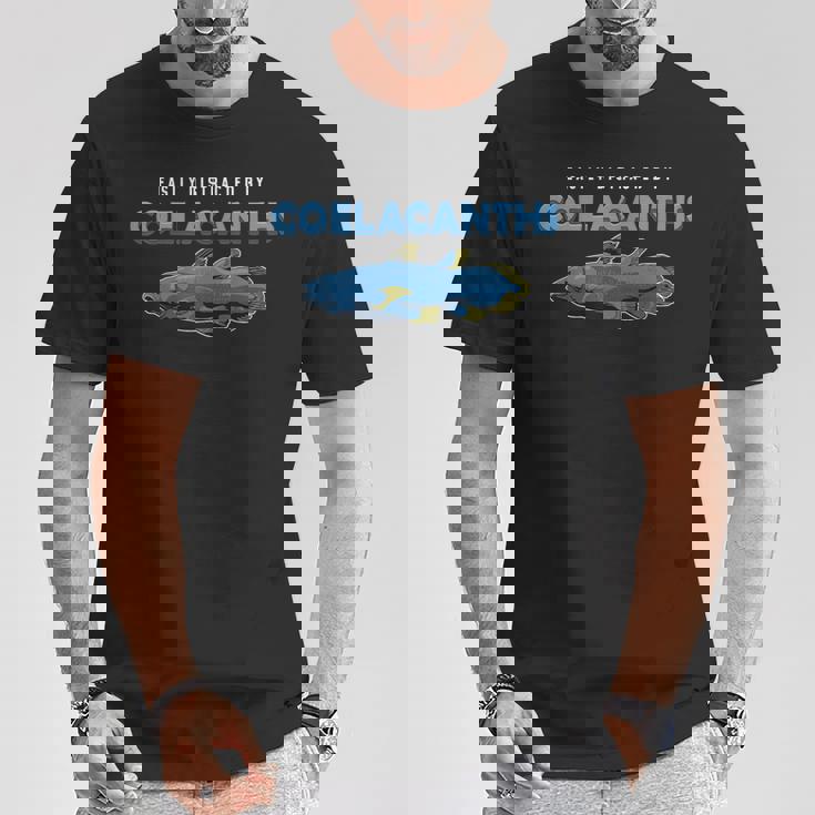 面白いシーラカンスス 魚愛好家 古典学者 Tシャツ 面白い贈り物