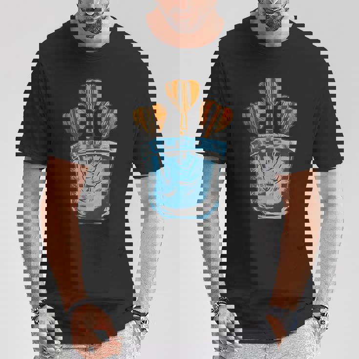 面白いダーツ Darts Tシャツ 面白い贈り物