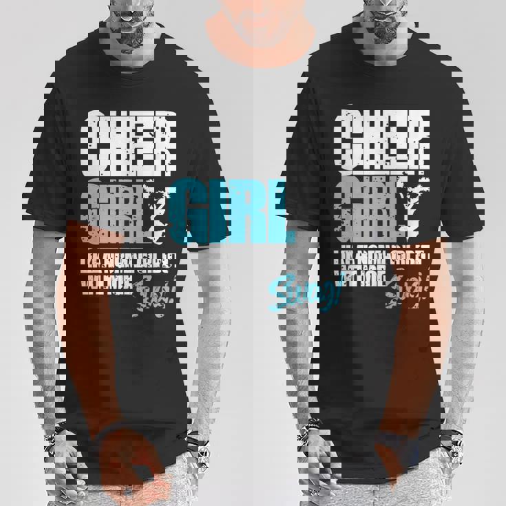 面白いチアリーダーシャツ かわいいチアリーディングガールギフト Tシャツ 面白い贈り物