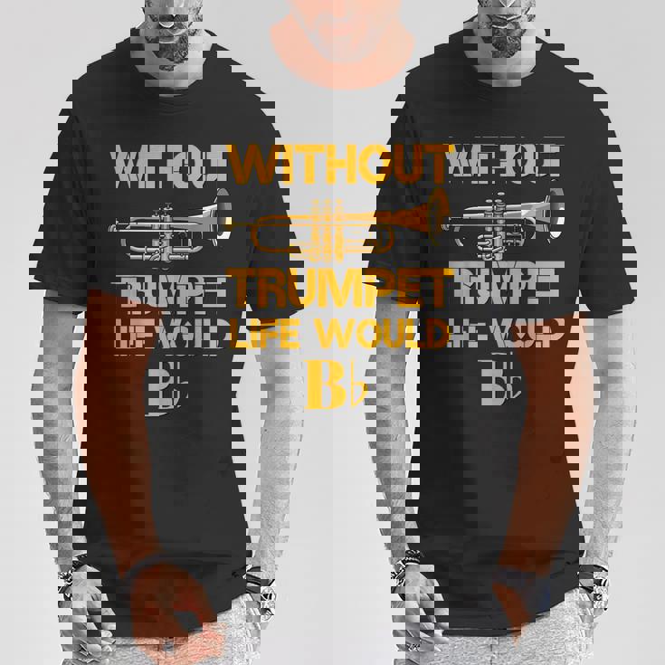 面白いトランペットシャツ 駄じゃれマーチングバンド トランペットジャズミュージシャン Tシャツ 面白い贈り物