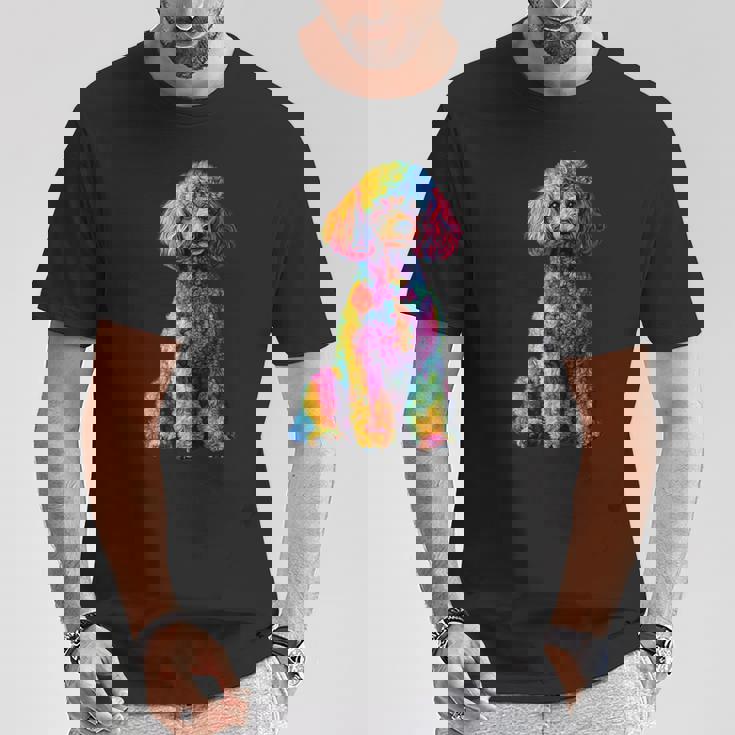 面白いプードル犬 動物愛好家 犬の飼い主 プードル犬 Poodle Animal Lover Dog Owner Tシャツ 面白い贈り物