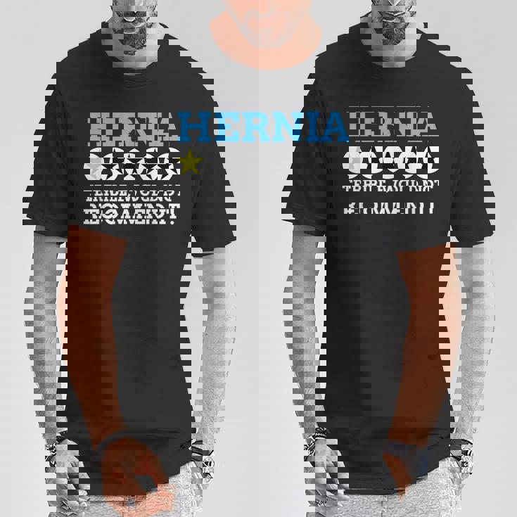 面白いヘルニア Tシャツ 面白い贈り物