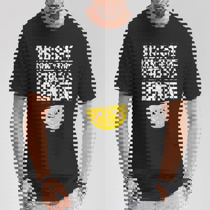 面白いレモンデザイン レモネード フルーツ愛好家 メンズ レディース キッズ Tシャツ 面白い贈り物