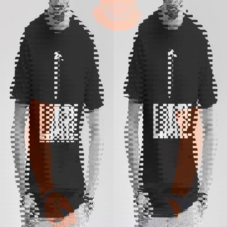 面白い嘘つき嘘つき嘘つき嘘つき詐欺師 Tシャツ 面白い贈り物