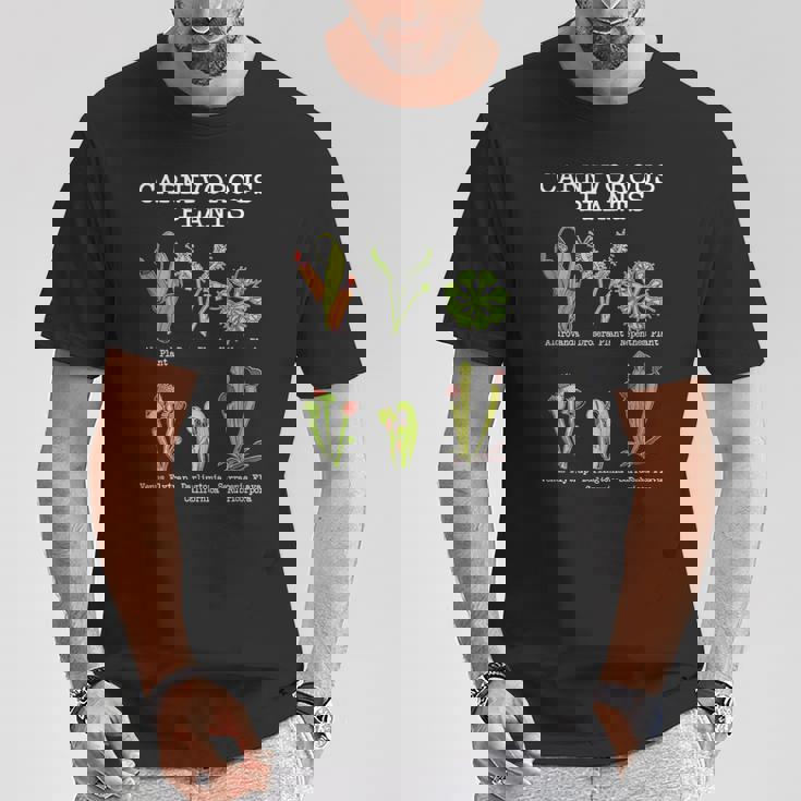 食虫植物 種 サラセニア ハエトリグサ Tシャツ 面白い贈り物