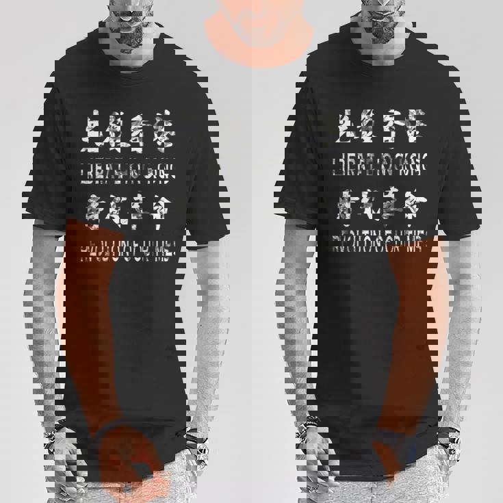 香港を解放し、香港人のための私たちの時代の革命 Tシャツ 面白い贈り物