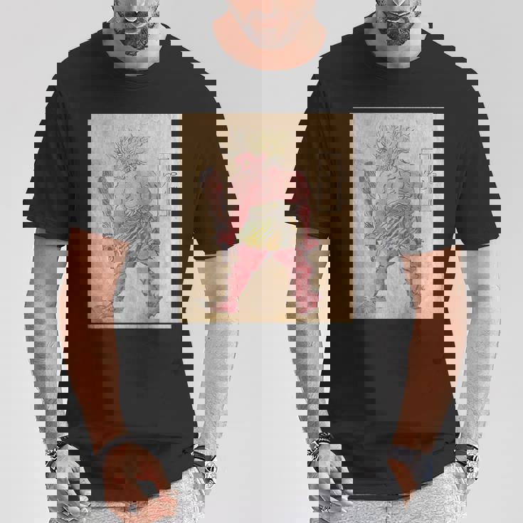 鬼【日本の妖怪シリーズ】 Tシャツ 面白い贈り物