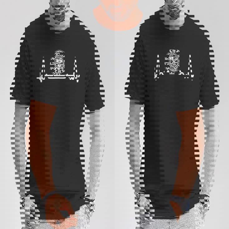 麻雀 牌 心電図 心拍 おもしろ グッズ 服 筆文字 面白いtシャツ 文字入り 面白い 文字 ネタ メンズ Tシャツ 面白い贈り物