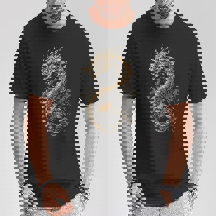 龍人 龍神竜 神話作品 龍神竜 Tシャツ 面白い贈り物