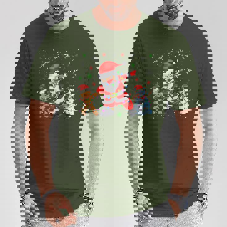 Dabbinganta Christmas おかしいdabサンタクロースクリスマス Tシャツ 面白い贈り物