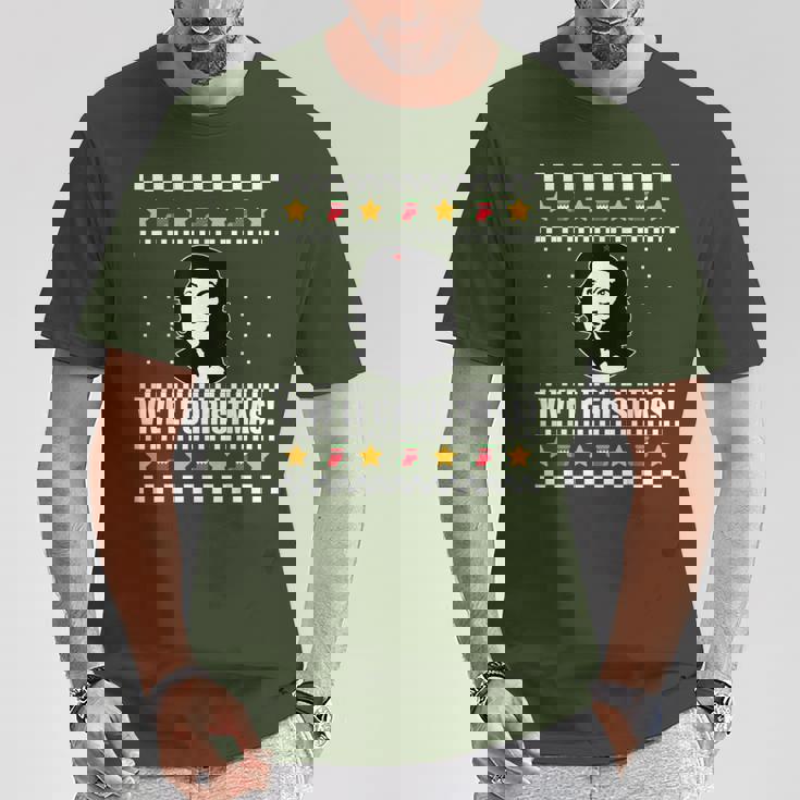 Vive Le Christmas アレキサンドリア・オカシオ・コルテス Aoc Tシャツ 面白い贈り物