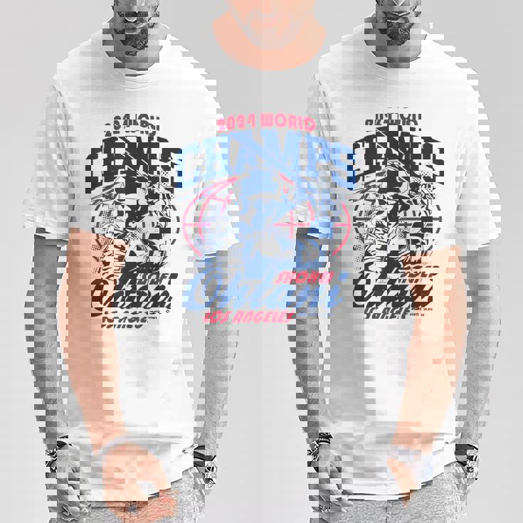 2024年世界選手権大谷翔平 ロサンゼルス野球 Tシャツ 面白い贈り物