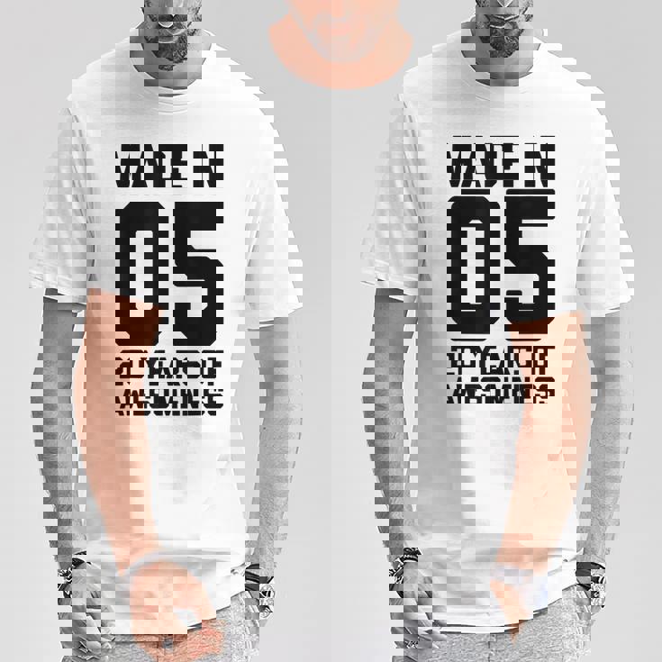 20歳の誕生日 男性 女性 娘 息子 年齢 20歳 Tシャツ 面白い贈り物