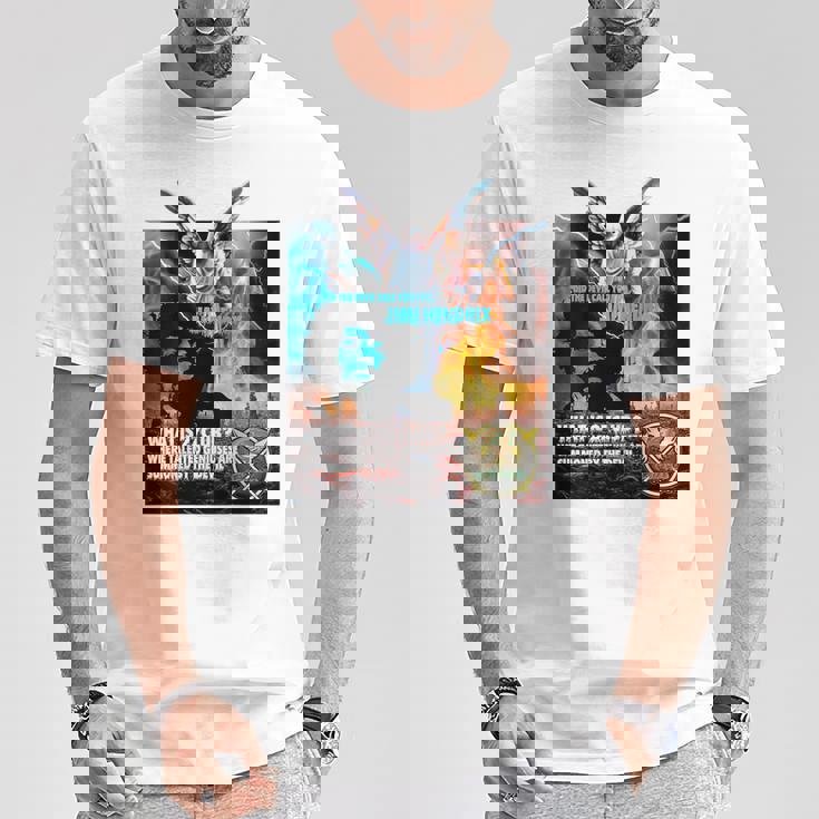 The 27 Club_Jimi Hendrix_001_Back Printed Tシャツ 面白い贈り物