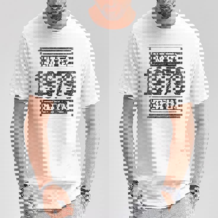 46歳の誕生日 男性 女性 46歳 ヴィンテージ 1979年 Tシャツ 面白い贈り物