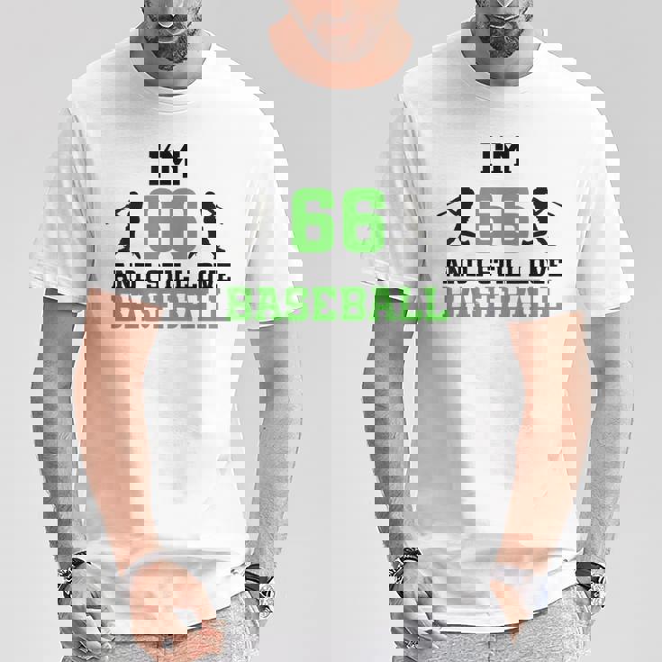 66歳の誕生日 野球 66歳 野球選手 誕生日 Tシャツ 面白い贈り物