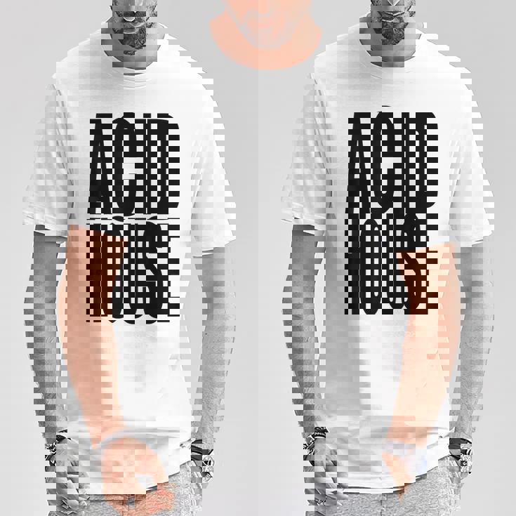 Acid House Music 90年代 Edm Rave Festival Dance Lover Tシャツ 面白い贈り物