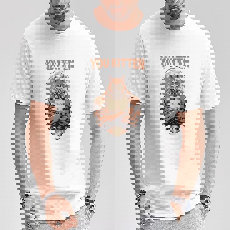 Alpha Wolf I 'Ll Protect You Kitten No Matter What Dominance 長袖tシャツ Tシャツ 面白い贈り物