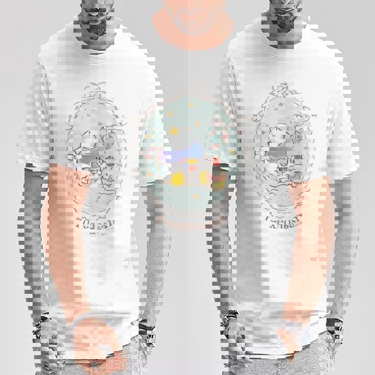 Amazon限定デザイン タキシードサム エンジェル Tシャツ 面白い贈り物