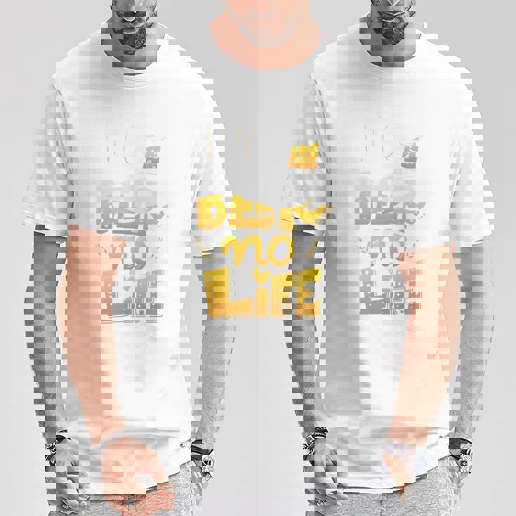 Beer Lover ビールが好きすぎる No Beer No Life 長袖tシャツ Tシャツ 面白い贈り物