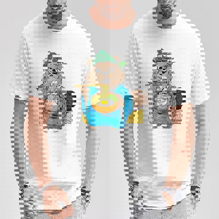 Bobr Kurwa 面白ポーランド語 ボーバー クルワ ジャパン ラーメン クルワ Tシャツ 面白い贈り物